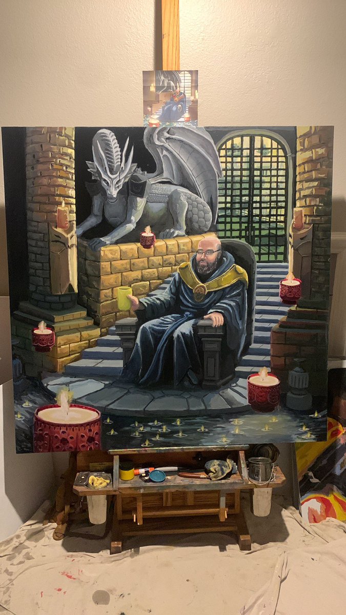 PaintWraith's tweet photo. Remember to prioritize your hydration so you can keep making beautiful artwork! 

#art #painting https://t.co/aWgiAJvf3I