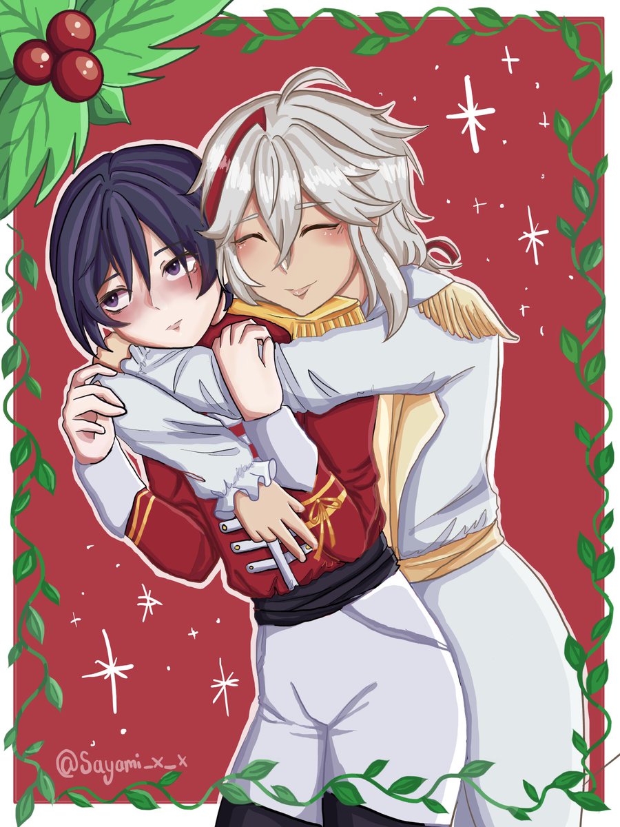 Sayami_x_x's tweet photo. Holaaa! cuanto tiempo, espero que tengan una linda noche buena.

kazuscara representado en el cascanueces como el escarabajo y kazuha como la bailarina.

#scaramouche #KAZUHA #kazuscara #scarakazu #Genshinlmpact #GenshinImpact #dibujo #wanderer https://t.co/FN3ls0bbFC