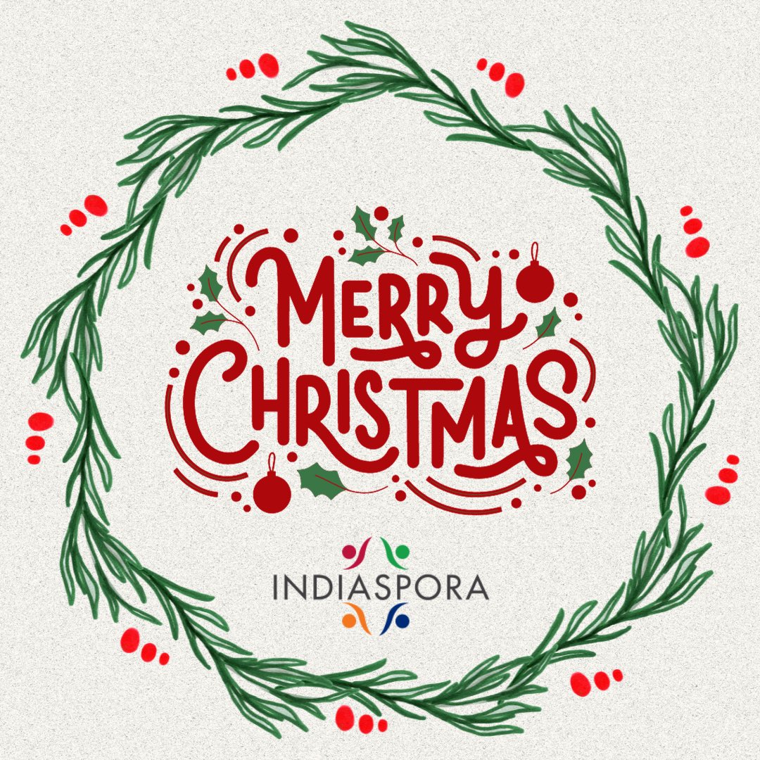 May the magic of Christmas fill your hearts with joy, the warmth of love, and the blessings of peace. Wishing you a festive season surrounded by cherished moments and loved ones. Merry Christmas! ⁦@IndiasporaForum⁩