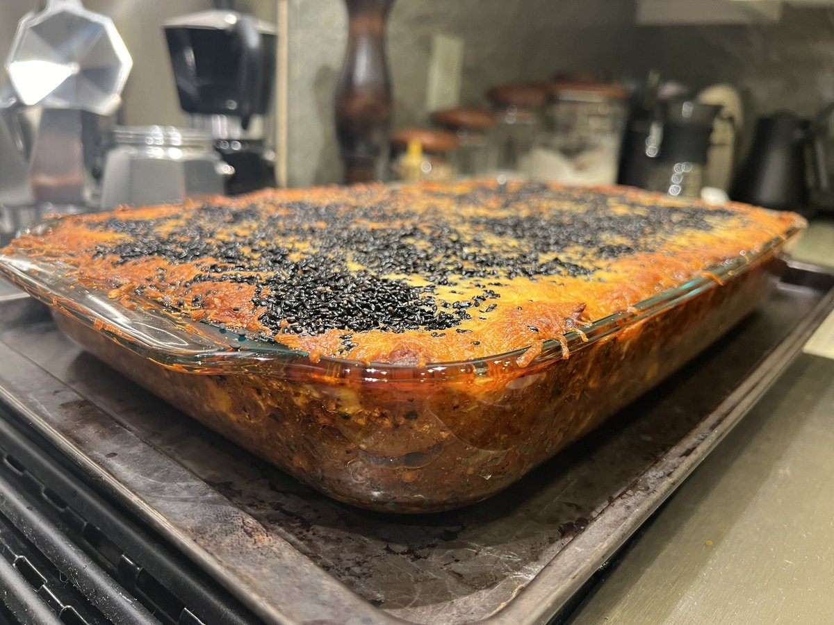 First casserole since summer of ‘22. Weird that it’s been so long. Made it because I was bored and needed something to keep me busy.