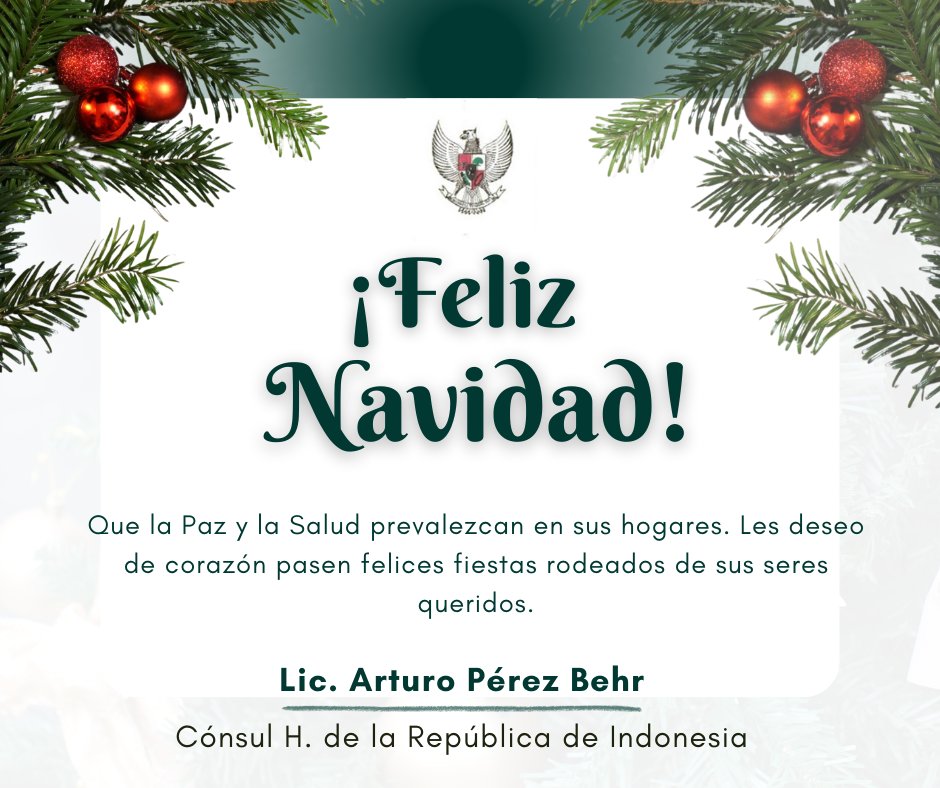 PerezBehr's tweet photo. A nombre propio y de toda mi familia les deseamos ¡Felices Fiestas! 🫶

#APB https://t.co/Jv6tqmpjce