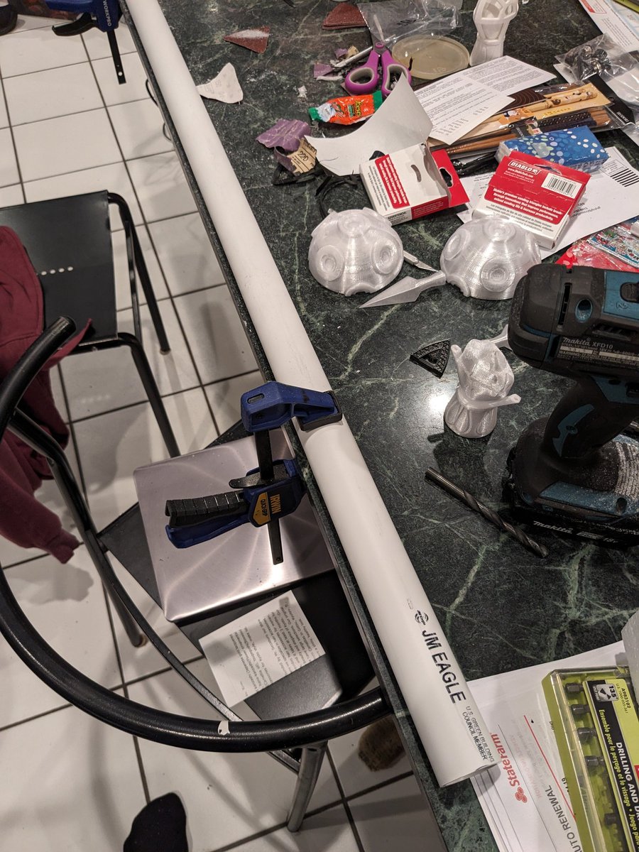davinator1212's tweet photo. Doing some work on Gale and Shadowheart.
#BaldursGate3 
#Cosplay https://t.co/CxZIqSU7VG