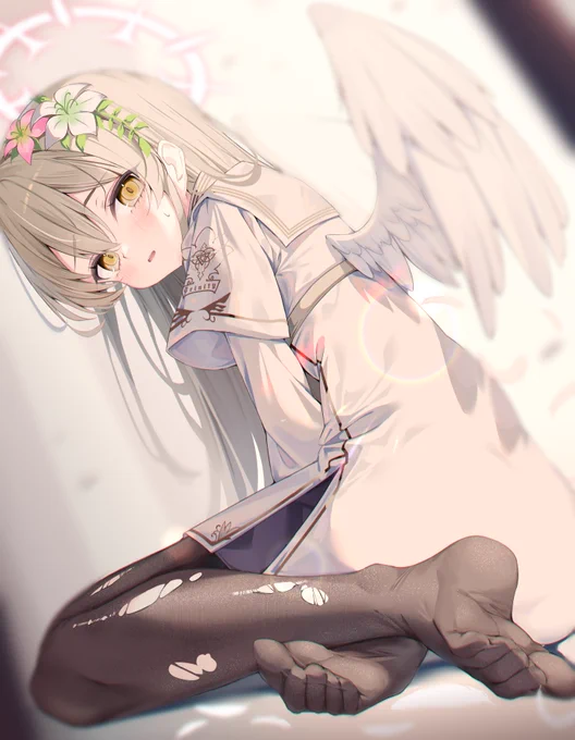 破れタイツナギちゃん#ブルアカ 