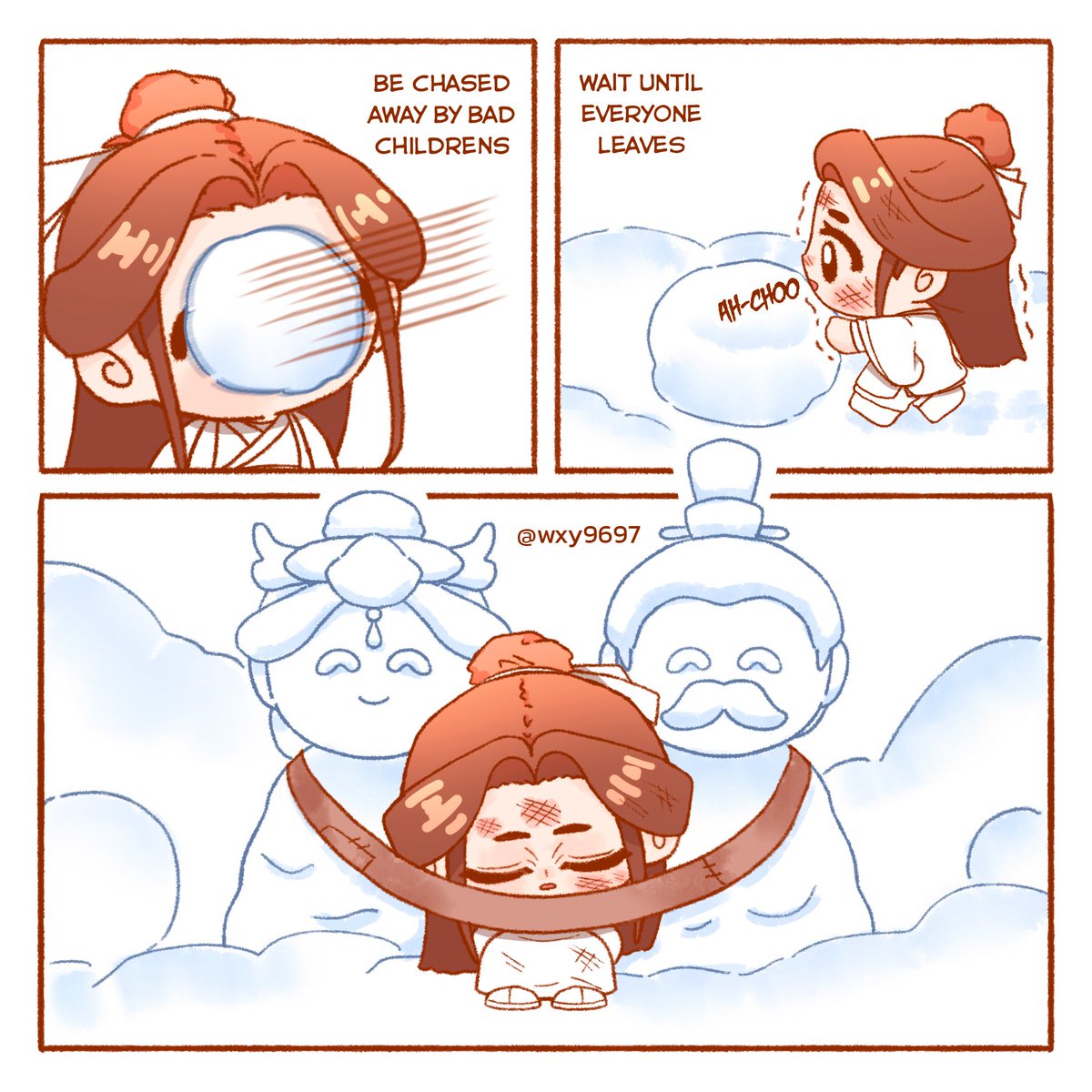 A dream on a winter night ❄️
_
#tgcf #xielian #hualian #HeavenOfficialsBlessing