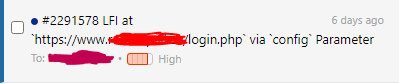 1- Found login page
2- Intercept POST login request
3- Found parameter called config=
4- But Payload ../../../../../../../../../etc/passwd
5- Successfully read data

and sorry it's path traversal not LFI

#bugbounty #bugbountytips