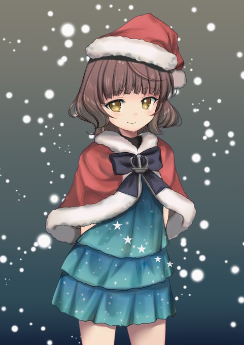 前から思ってるけど岸波くんのクリスマス服はクリスマスツリーみたいな形してるよね。多分本人もツッコミ待ちしてると思う、岸波ってやつはそういうやつだし 