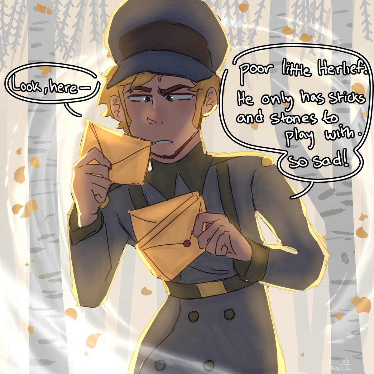Frostiii_i's tweet photo. a little klaus scene redraw (1/2)
#klaus #klaus2019 #jesper #jesperjohansson #klausper https://t.co/UmsUQbsnGA