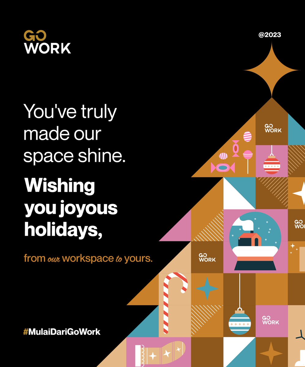 LetsGoWork's tweet image. Selamat hari Natal bagi yang merayakan!✨🎄 May the blessings of Christmas extend beyond the festivities, lighting up your path with hope and positivity throughout the coming year🤍🎅🏻 #Christmas #GoWork