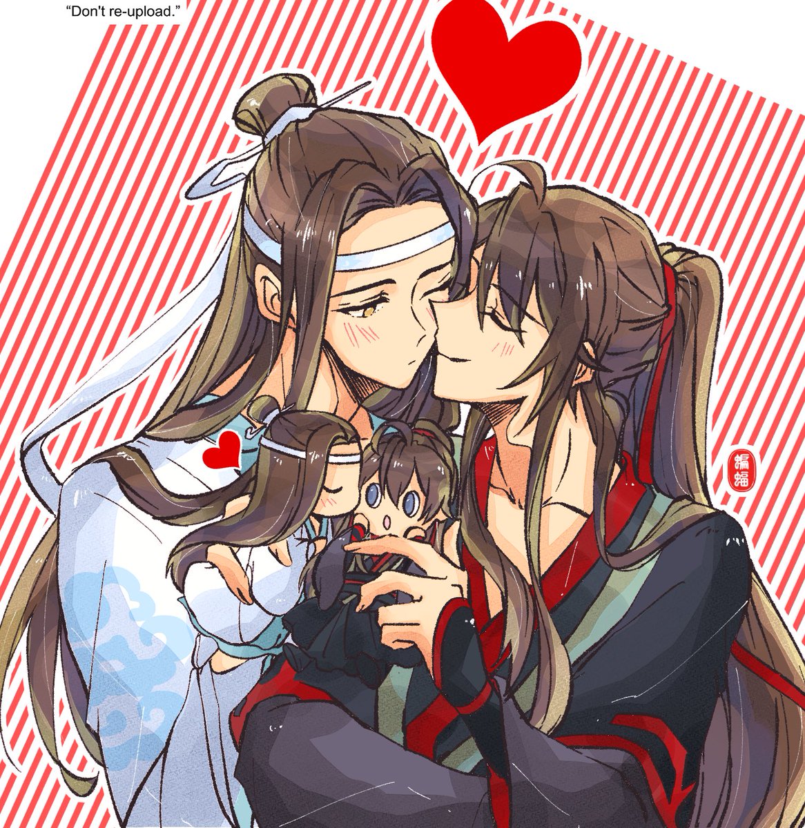 #MDZS  #Wangxian  #忘羨
❤️酔っぱ藍湛とほろ酔魏嬰❤️