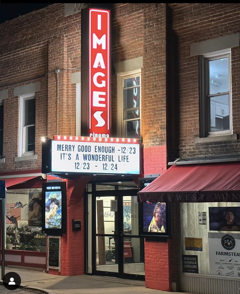 merrygoodenough's tweet photo. Thanks for having us @ImagesCinema We hope folks also love MERRY GOOD ENOUGH, a new Christmas movie 🎄 and a dark comedy with a warm heart. Find it on Apple TV, Amazon or wherever you get your movies. @VidiotsOfficial #ItsAWonderfulLife #Christmas https://t.co/GBDpci2PrI