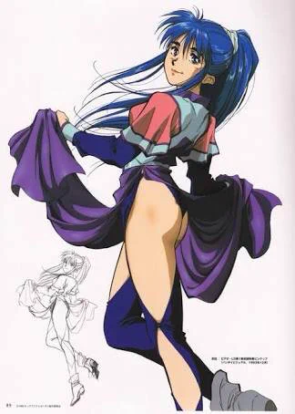 オーガス02のメインヒロイン、ナタルマ着る服がなかったのでとりあえず娼婦の服を着てるエロいぞ最高だ みんなも見ろ 