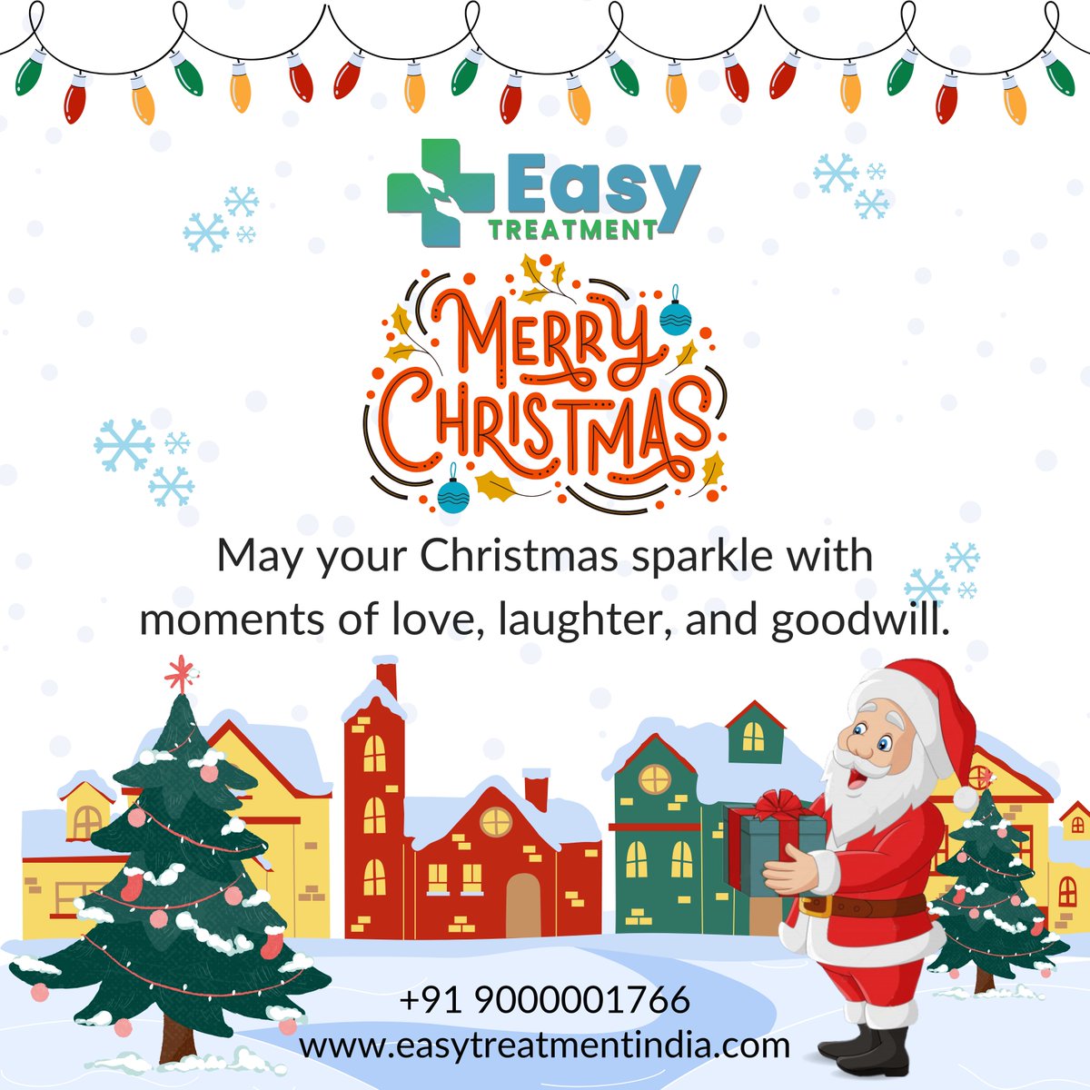 Easy_treatment's tweet photo. May your Christmas sparkle with moments of love, laughter, and goodwill.
Merry Christmas
.
.
#MerryChristmas #HappyHolidays #ChristmasJoy #SeasonsGreetings #JingleAllTheWay #HolidayCheer
#ChristmasMagic #easytreatmentindia https://t.co/OVtYAvQxdS
