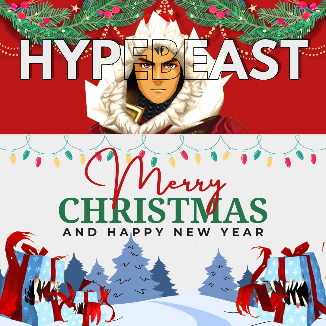 HypebeastGuild's tweet photo. MERRY CHRISTMAS AND HAPPY NEW YEAR!

We HYPEBEAST Guild send all of you our best wishes so that you may enjoy this special festive season with your families and loved ones. ❤️

Merry Christmas and may the new year bring health, peace, work, happiness, and solidarity for all. ❤️ https://t.co/Ol4ARnkKZR