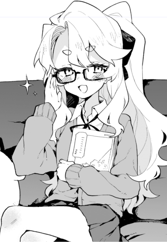 これはクリスマスとは何の関係もないうすほそメガネ 