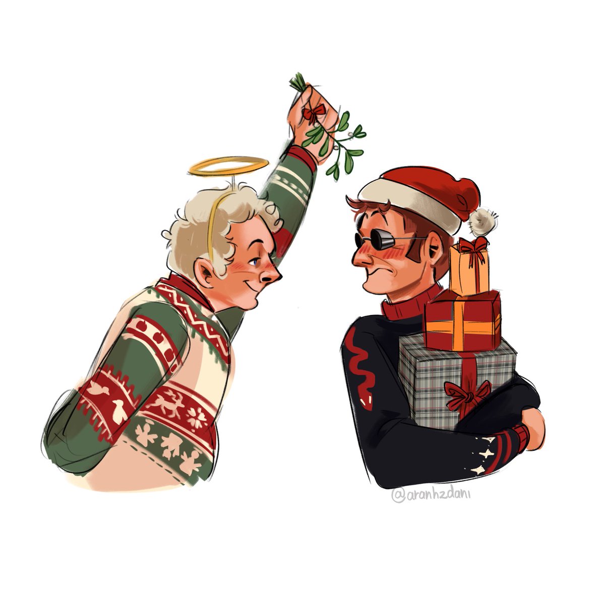 why don’t we kiss goodnight?
#GoodOmens