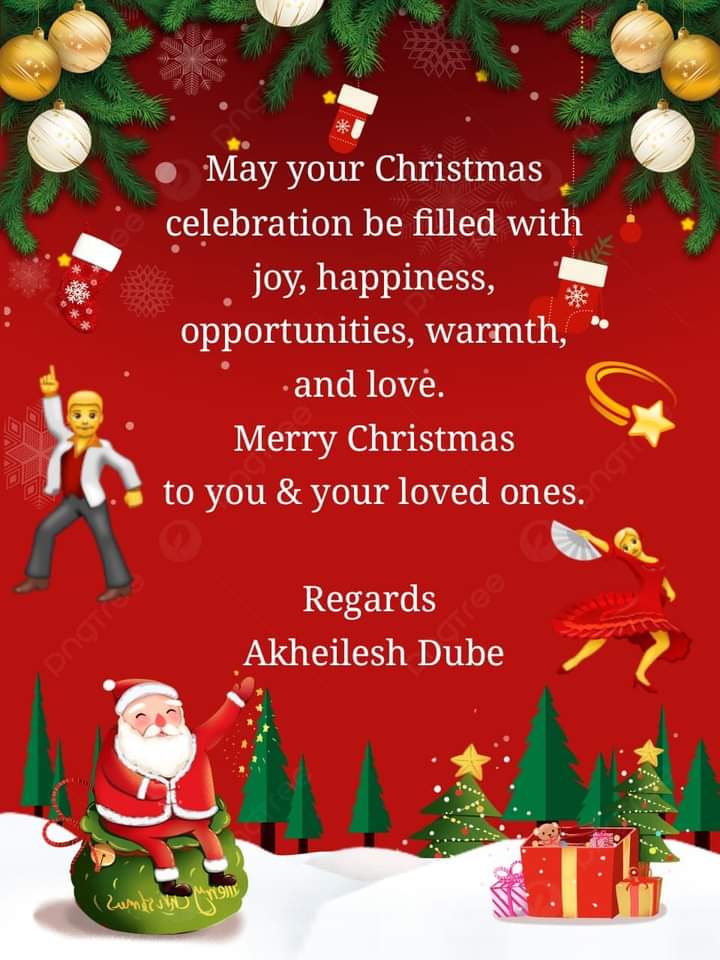 Wish you all a very happy and joyous Merry Christmas 🎅 🎄🍾
