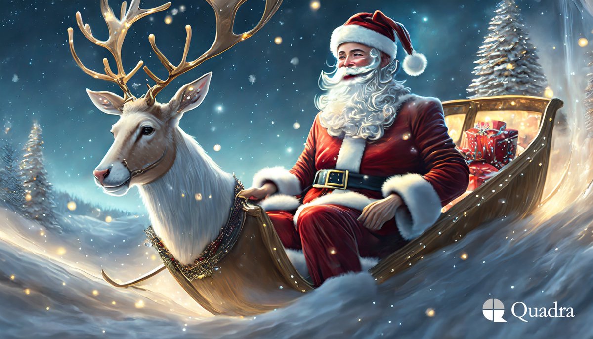 quadrasys's tweet photo. #TechCheer
Santa's gift sorting just got a tech makeover!
Marvel at how Quadra's data-driven algorithms infuse a sprinkle of digital magic, ensuring each gift finds its destined joyous home. π
πMerry Christmas from Quadra Family!
#MerryChristmas https://t.co/llkLQJHfuL