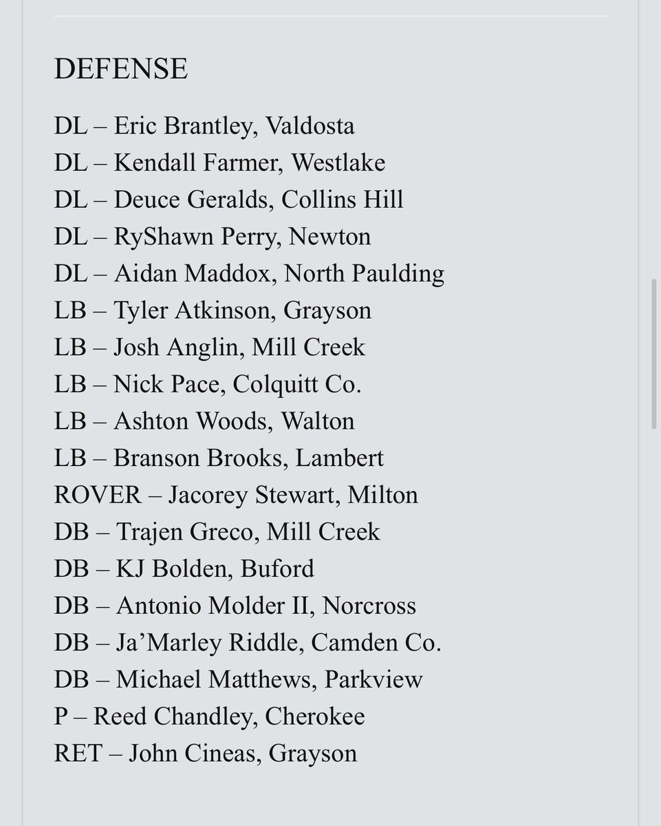 2worldwide_'s tweet image. Blessed &amp;amp; Thankful to make the Recruit Ga Defense All-State Team @CoachMoore313 @CoachHerron12 @BALLERSCHOICE1 @CoHosch @Slytown83 @RecruitGeorgia @On3Recruits @JeremyO_Johnson