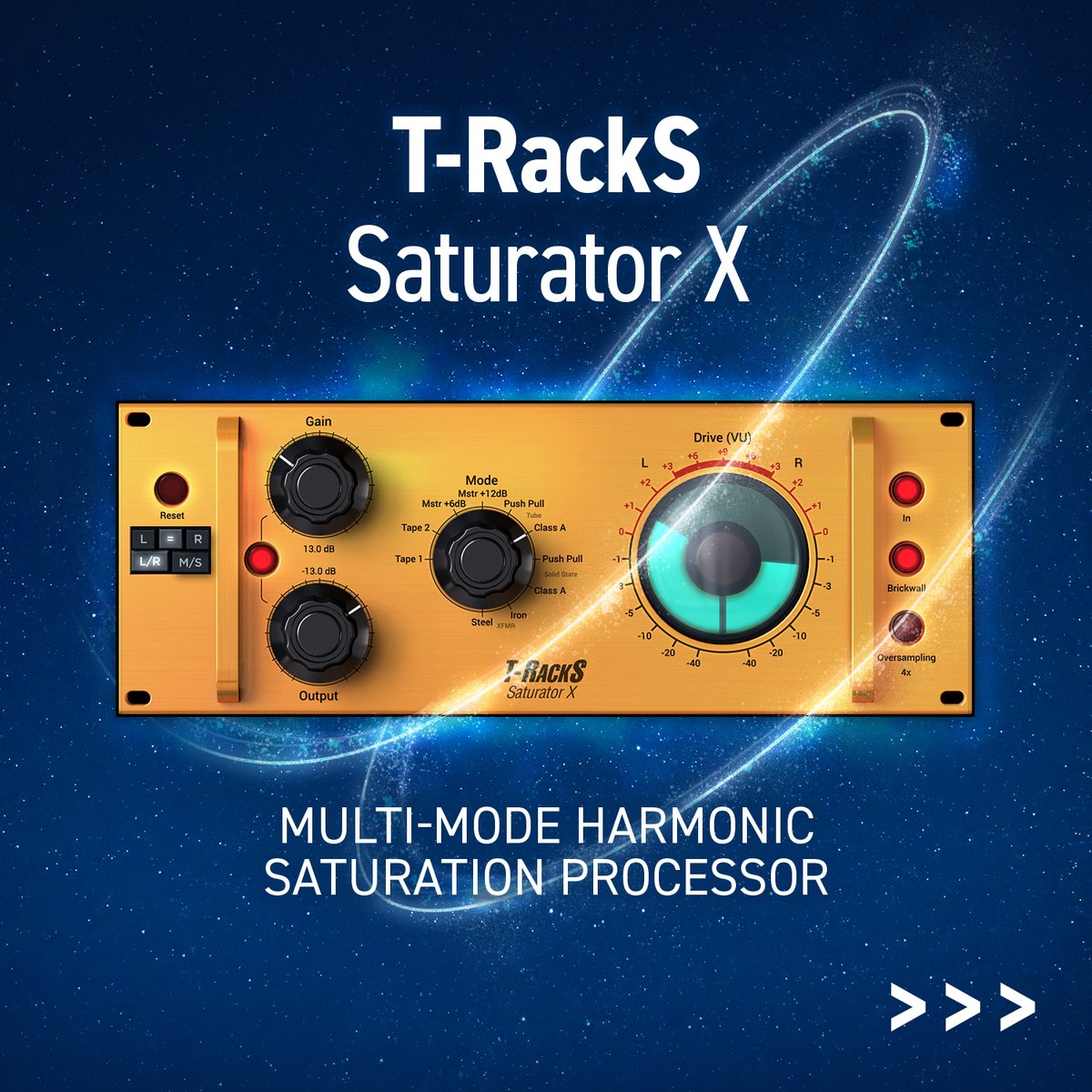 This holiday season, take a trip back in time to the birth of “modern” recording with perfect analog color and saturation. The T-RackS Saturator X is only $29.99 for a limited time. bit.ly/mixmas2023