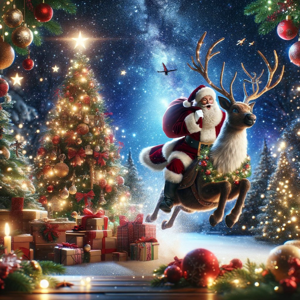 🦌𝗠𝙚𝗿𝗿𝘆 𝗖𝗵𝗿𝗶𝘀𝘁𝗺𝗮𝘀🎅

圣诞老人的驯鹿雪橇带来宠粉福利！🎄
100U/10人共享，界上聚合送你圣诞惊喜！🎁

➕关注官推 <a href="/Jieshang_Juhe/">界上聚合</a> ;
👍 点赞并转推；
📝 在评论中留下你最美好的圣诞节愿望。
⏰ 24H 

#抽奖啦  #Giveaways  #MerryChristmas  #宠粉