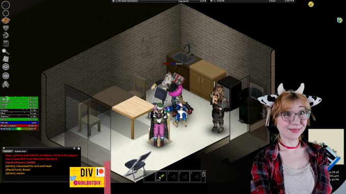 Spooky hoelidays to you! ☠️ Come meet Christ and dance on the dead with us  We're LIVE for Project Zomboid