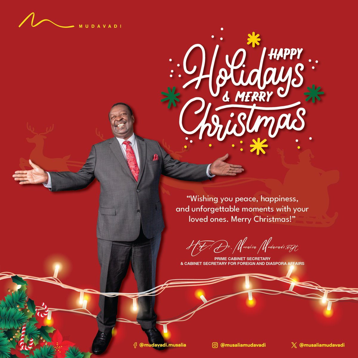 Musalia W Mudavadi tweet media