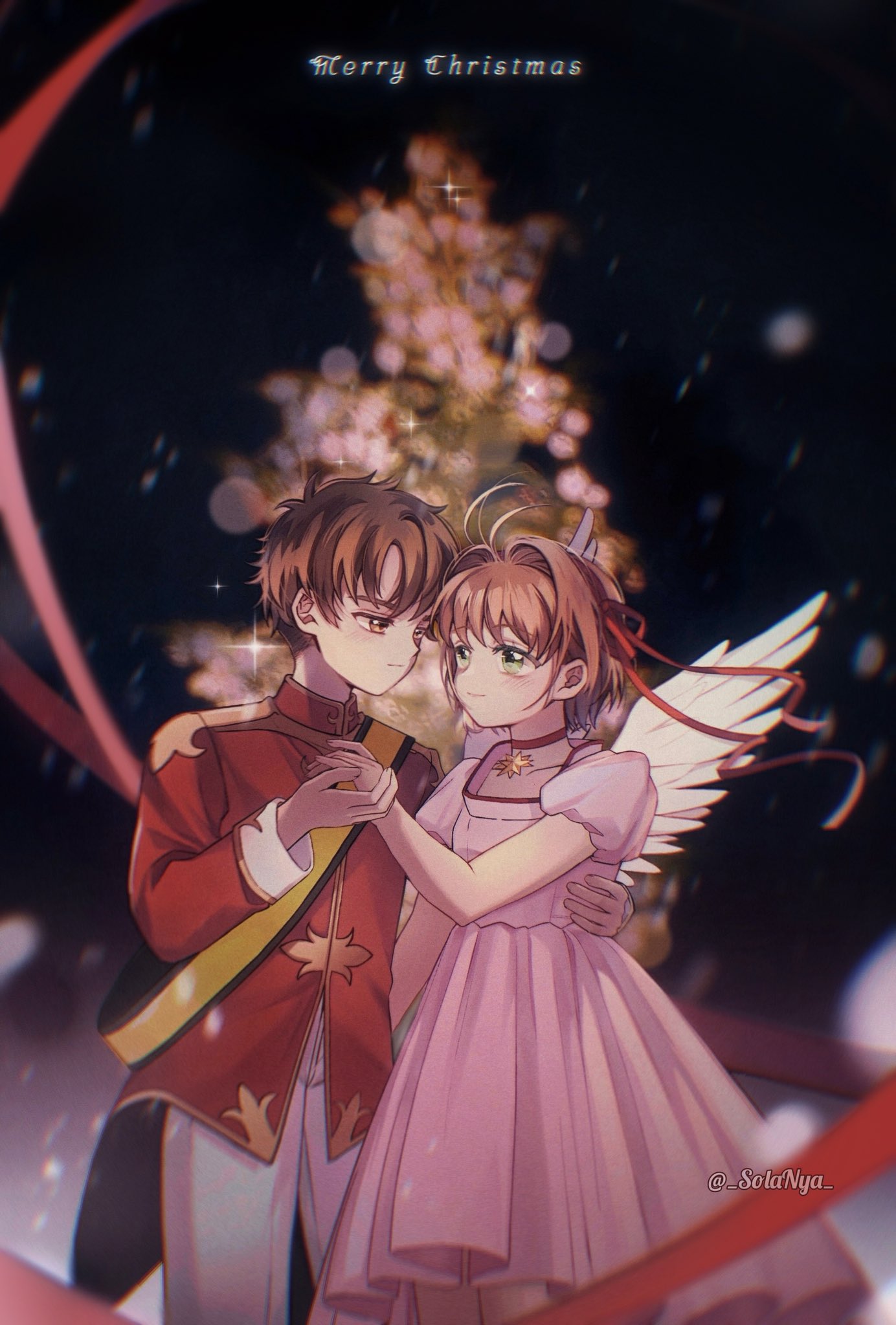 (o≧▽゜)oさま 桜風のアート – търсене / X