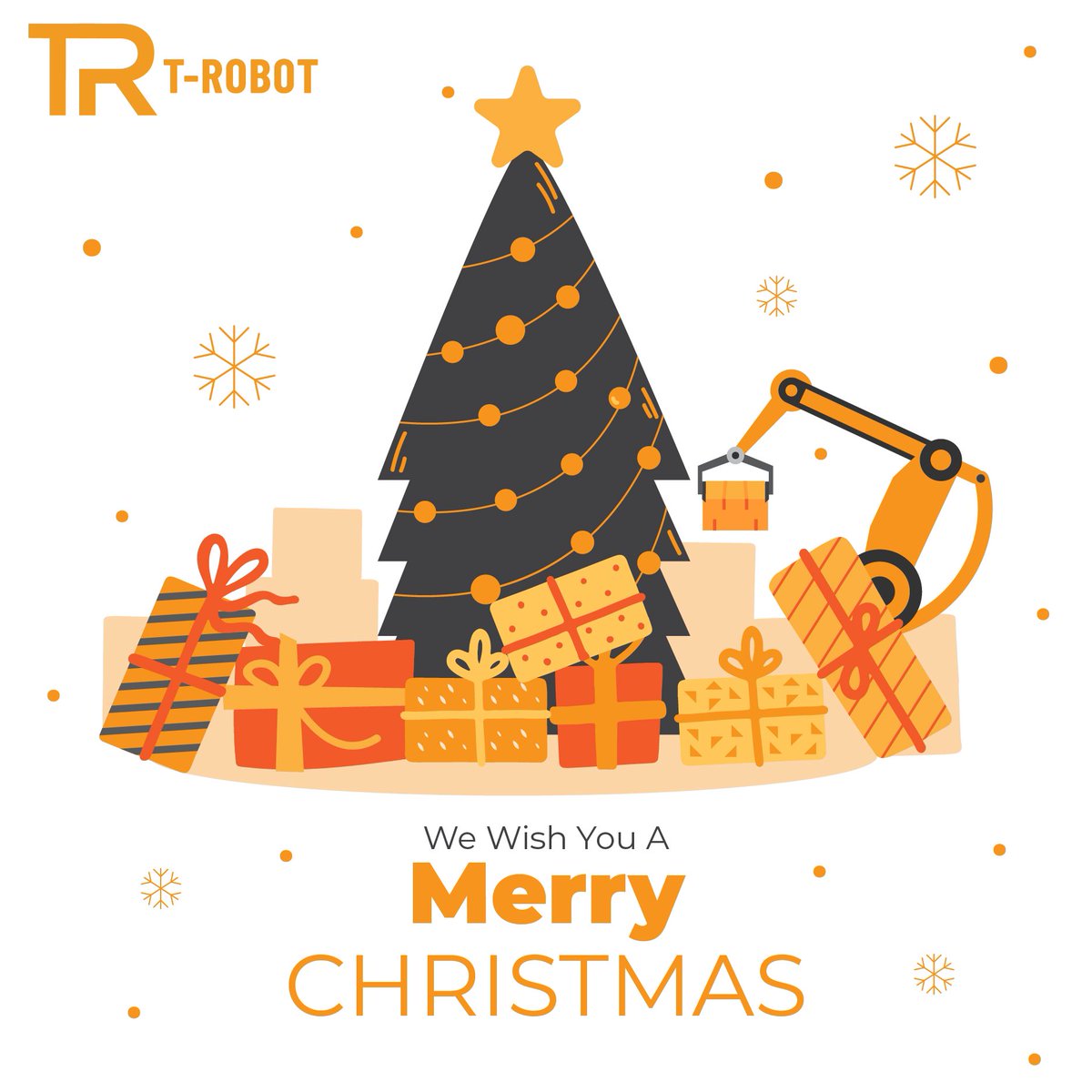 tr_trobot's tweet image. Merry Christmas and happy holidays from T-Robot! May the spirit of this season fill your home with warmth and joy.
#trobot #SeasonGreetings #Natal2023