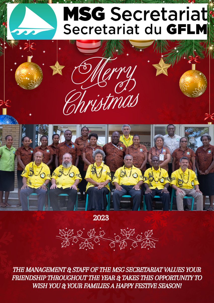 MsgSecretariat's tweet photo. With our warmest wishes!!
#teamMSG 🇫🇯🇳🇨🇵🇬🇸🇧🇻🇺 https://t.co/EqBO3PrtSg