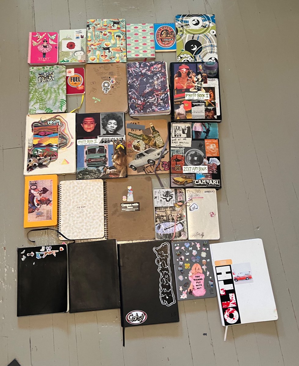 every finished diary from 2005-now