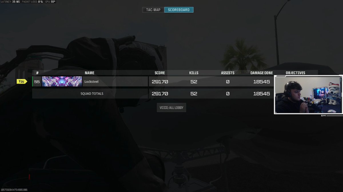 Locksteel_'s tweet photo. New PR 52 Solo Squads 😁 https://t.co/RBPim88Jx5