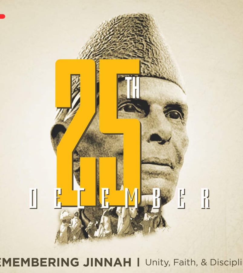 A_Awan1's tweet photo. "The greatest gift we can give to Quaid-e-Azam on his birthday is a wealthy and prosperous Pakistan."
Happy Birthday Sir!!!
#QuaideAzam 
#QuaidDay
#قائداعظم_کا_پاکستان https://t.co/4RNDEY4t4K