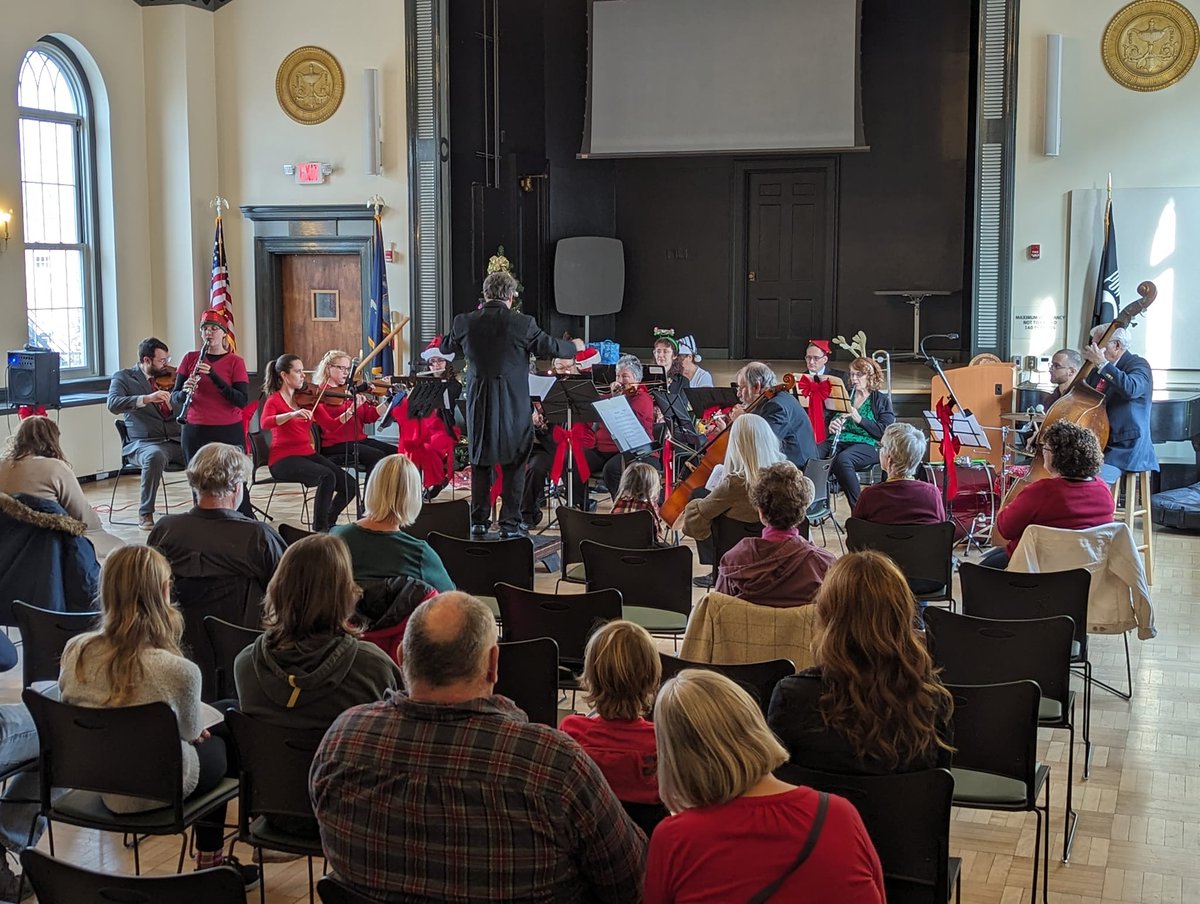 Merry Christmas and Happy Holidays from your Brockport Symphony Orchestra!
