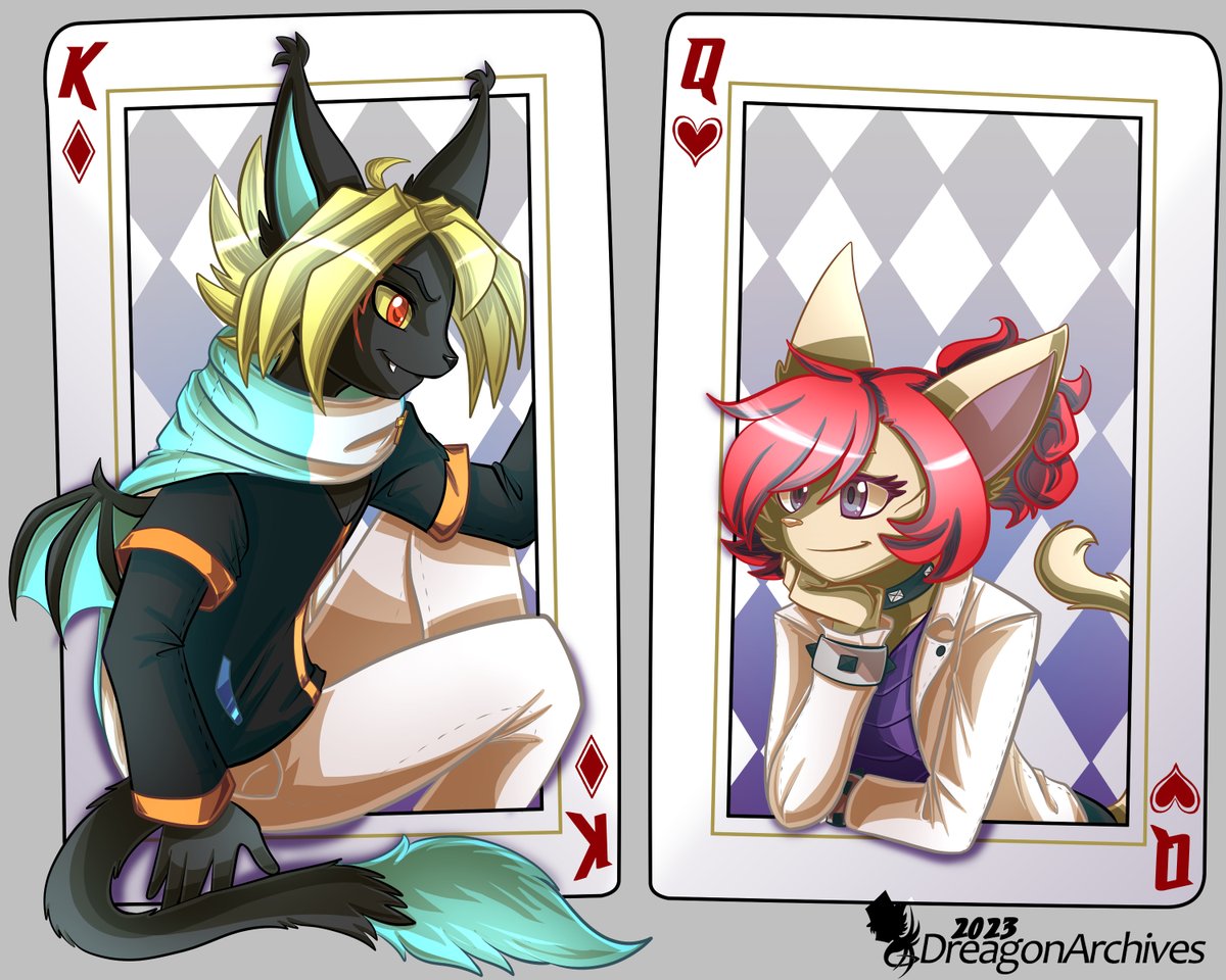 DreagonArtz's tweet photo. Merry Christmas.
One day I'll make an actual deck of oc cards. Today I just made a nice 8 X 10 picture I'm gonna hang in my room. My oc's Guido and Roijo, cause I love the little trolls.
#ocs #clipstudiopaint #cards #King #Queen #playingcards #highlydetailed #RoijoXGuido https://t.co/nGjwqvAzUk