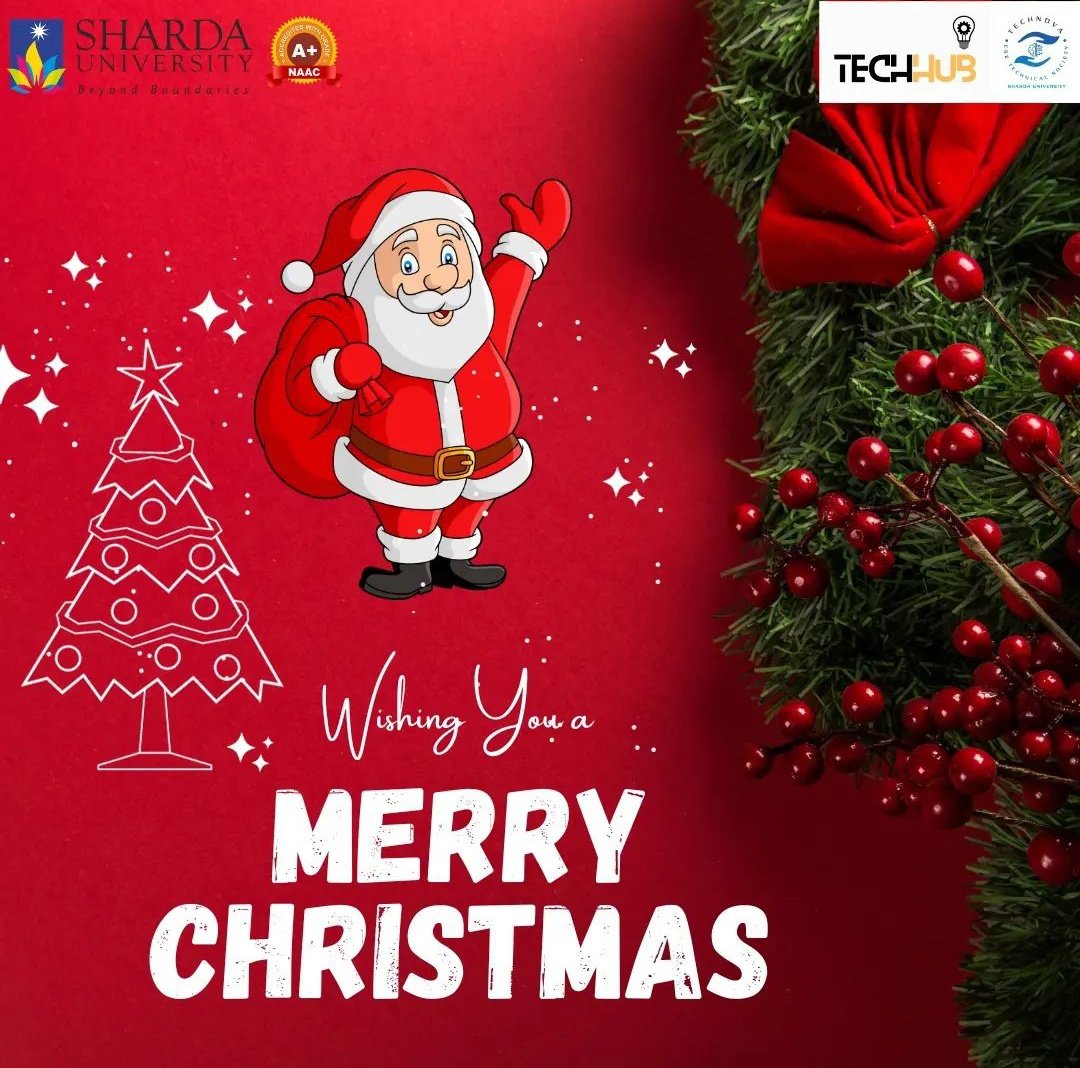 Techhub_su's tweet photo. "Wishing everyone a joyous and festive Christmas! May the spirit of love and goodwill fill your hearts today and throughout the holiday season. 🎄🎅 #MerryChristmas #HappyHolidays" https://t.co/jUQRa6PES8