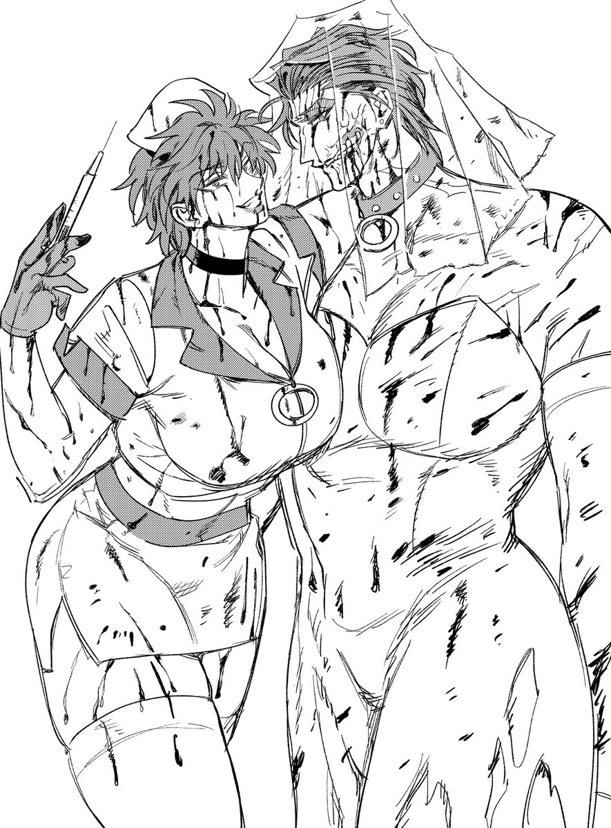 狂ったように四天王の女体化を描いている 