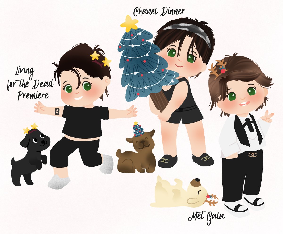 2023 mini Kristens wishing you a very Merry Christmas filled with joyful memories ❣️🎄🥂