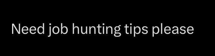 i_sudeepa's tweet image. Job search routine: 3 cold emails, 2 tailored cover letters, 10 career site searches, 15 easy applies, career fairs biweekly, 1-hour exercise + walk, 7 hours sleep. More importantly, track your applications and send follow-ups.

A brief thread: