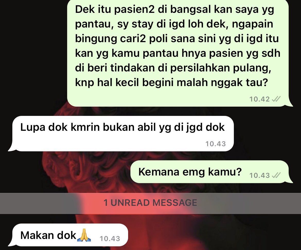 😇😇😇 tai bgt anak2 koas skrg