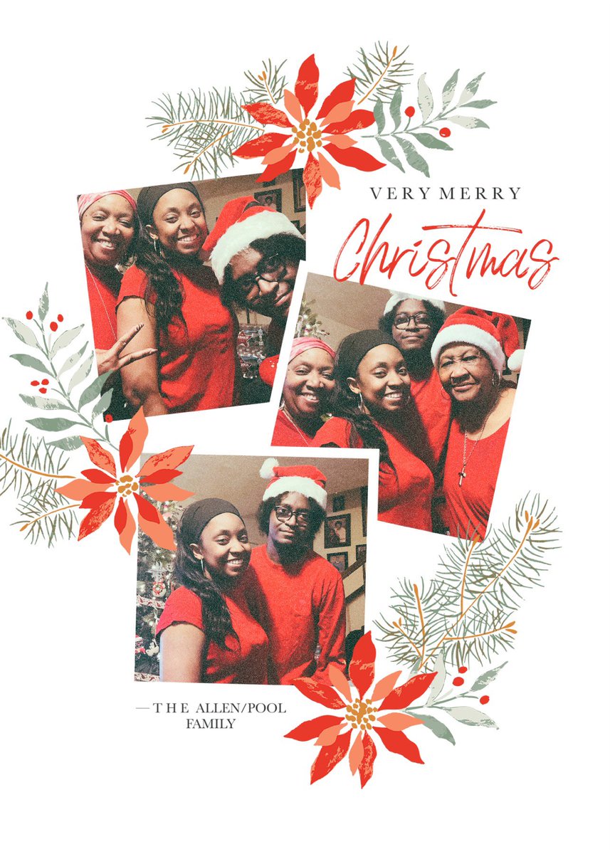 misspoolteaches's tweet photo. Merry Christmas from the Allen/Pool Family! ❤️🎄
@IngridPool3 https://t.co/ocNxeEZT8C