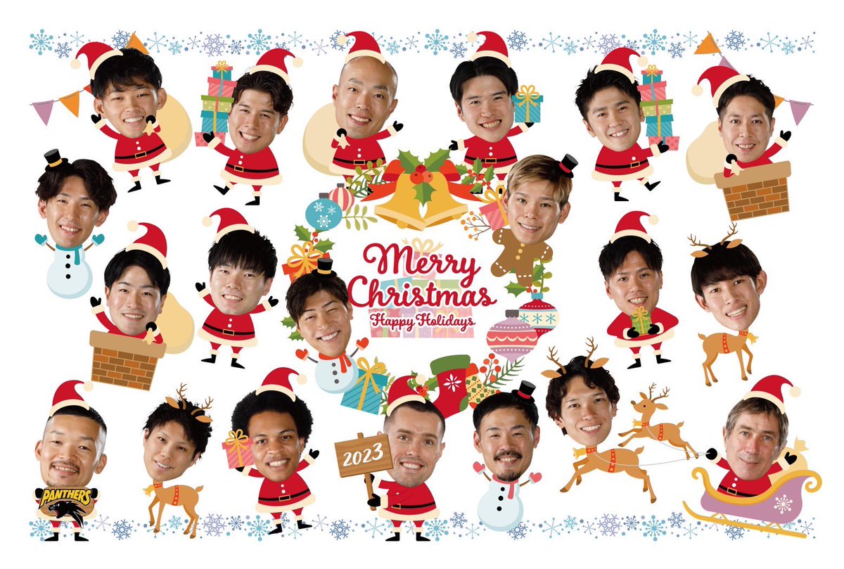 OSAKA__BLUTEON's tweet photo. Merry Christmas✨🎄✨
#パナソニックパンサーズ
#PanasonicPANTHERS https://t.co/2Y4oEPoZcO