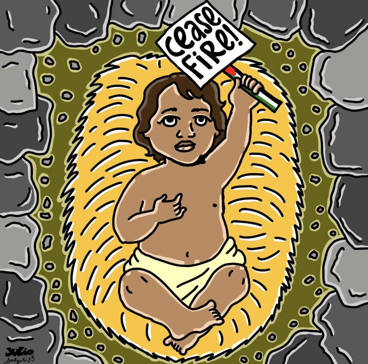 TheTinaVasquez's tweet photo. Illustration by @julio1983 https://t.co/W6y7sZXwxG