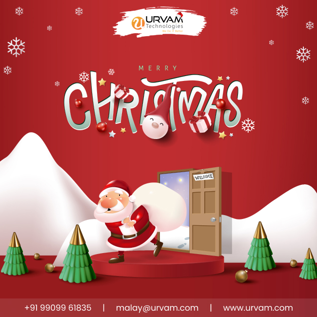 urvamtech's tweet photo. 🎄Urvam Technologies Wishing you a Merry Christmas filled with love, joy, and cherished moments! 🎅🏼

🎁 May your day be merry and bright, surrounded by the warmth of family and friends. 

❤️ #MerryChristmas #HappyHolidays #SpreadJoy #MerryXmas #JingleAllTheWay 🎉 https://t.co/Fc3yAWspqZ
