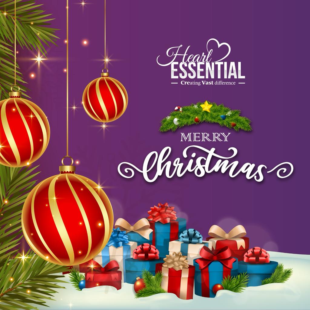 HeartEssential2's tweet photo. Wishing you a heartwarming Christmas filled with love and joy from Heart Essential. May the season bring you moments of togetherness, peace, and good health. Merry Christmas! 

#merrychristmas #christmas #christmas2023 #christmascelebration #christmaswishes #heartessential https://t.co/VLcpnRNPCs