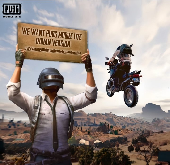 rohanJadhav8483's tweet photo. @Mission30PMLIV #WeWantPUBGMobileLiteIndianVersion

@TencentGames

@LevelInfinite

@Anuj_Tandon

@JetSynthesys

@hisohn https://t.co/2Ef1fCsHES