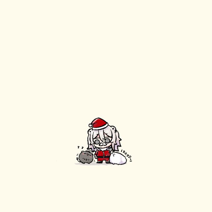 「サンタ帽 シンプルな背景」のTwitter画像/イラスト(新着)｜4ページ目
