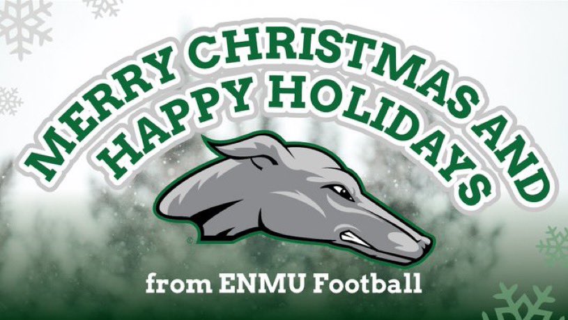 BrenhamEle75's tweet photo. Merry Christmas to @ENMUFootball and @CoachKelleyLee 🟢⚪️🪖
#Trenches🪖 https://t.co/hXDOHgVHuv