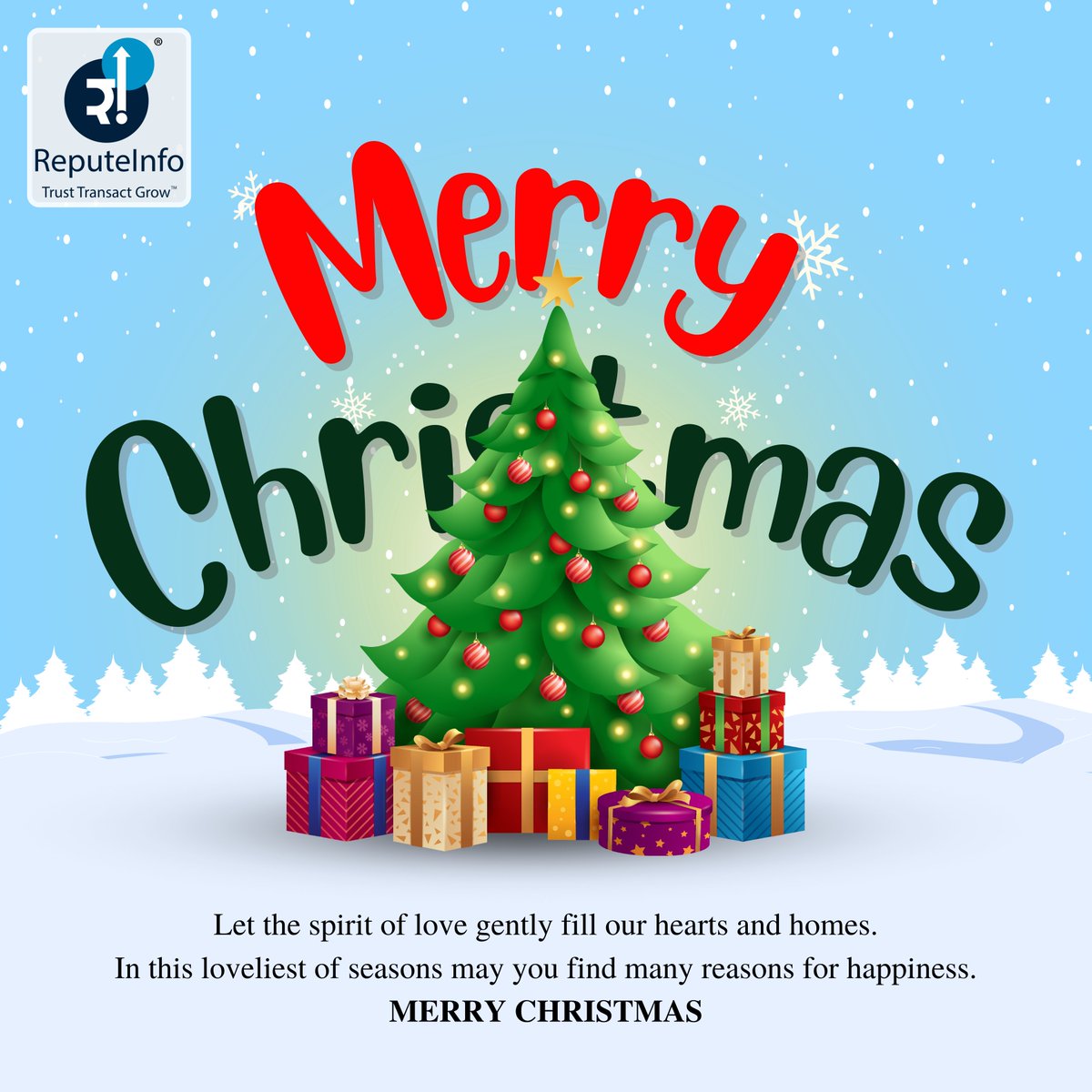 ReputeInfoApp's tweet image. Let the spirit of love gently fill our hearts and homes.
In this loveliest of seasons may you find many reasons for happiness.
MERRY CHRISTMAS.
.
#christmas #merrychrishtmas #santa #santaclause #ChristmasWishes #MSME #B2B #business #b2bbusniess #binarysphere #reputeinfo