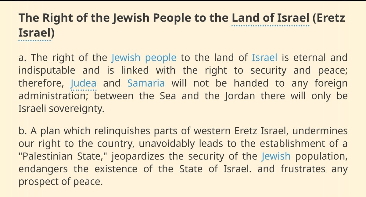 Reposted- <a href="/JakeWSimons/">Jake Wallis Simons</a> inverts the truth and  ignores history and reality here. Three key facts are completely ommitted:

1. The PLO/Palestinian Authority recognised Israel in 1990 and has been committed to a Two State Solution since then, but the ruling Likud Party, in power for