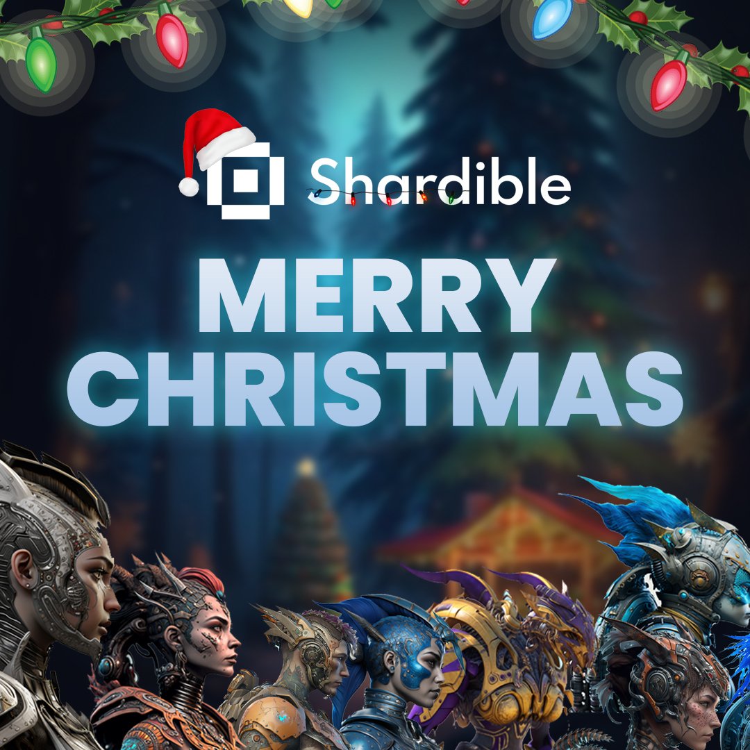 🎄 Wishing our incredible <a href="/shardible/">Shardible (building on Shardeum)</a> community a Merry #Christmas! 🎅

✨ May your holiday season be filled with joy, creativity, and endless possibilities—just like the diverse world of #NFTs. 

🎁 Let's continue to innovate and share the magic of #Shardible in the coming year!